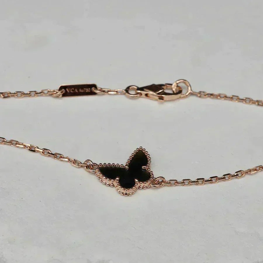 [Glow Muse]BUTTERFLY ONYX  BUTTERFLY BRACELET