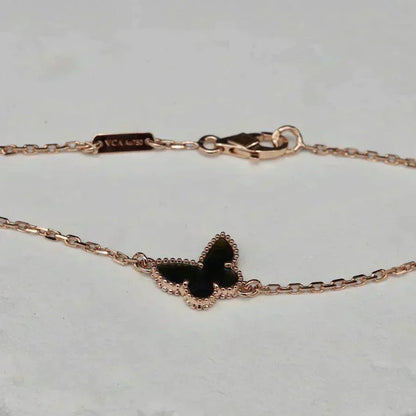 [Glow Muse]BUTTERFLY ONYX  BUTTERFLY BRACELET