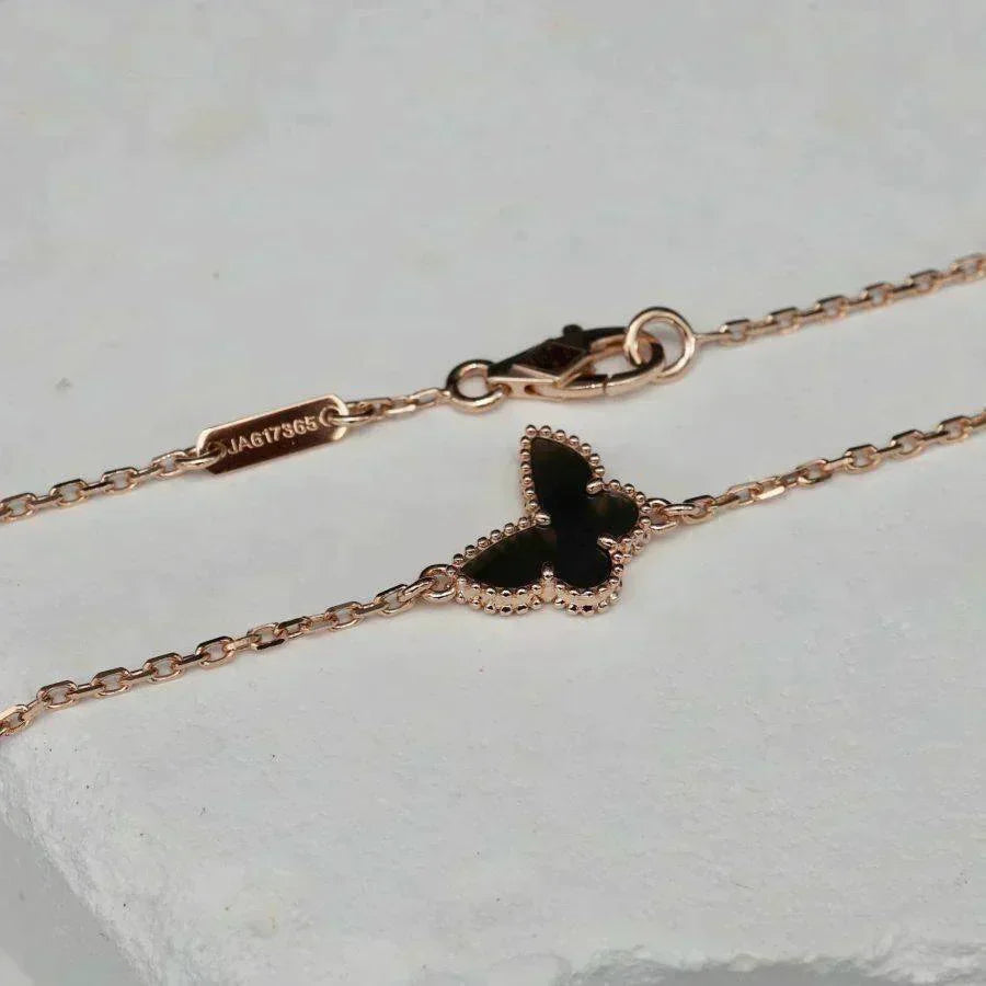 [Glow Muse]BUTTERFLY ONYX  BUTTERFLY BRACELET