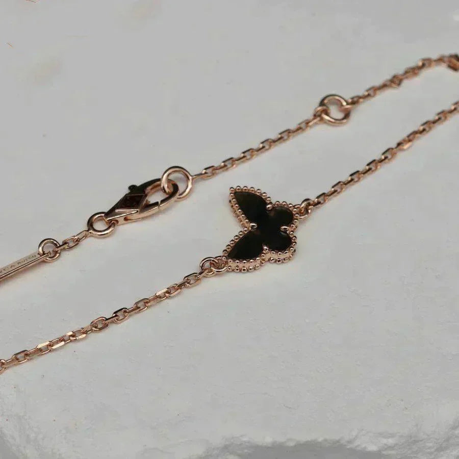 [Glow Muse]BUTTERFLY ONYX  BUTTERFLY BRACELET