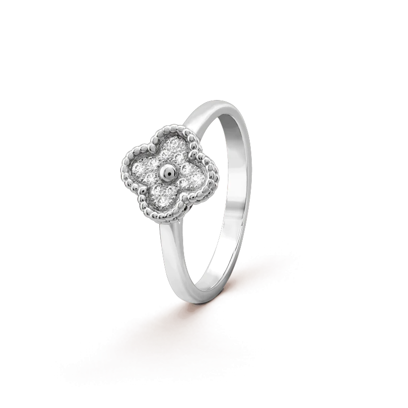 [Glow Muse]CLOVER DIAMOND RING