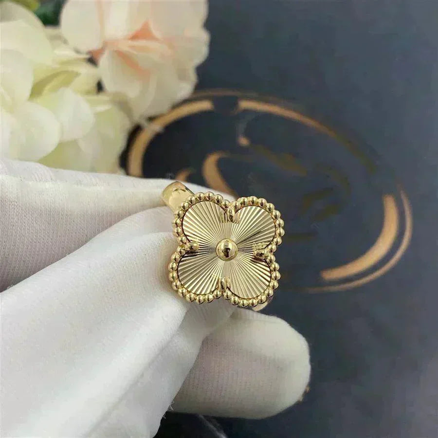 [Glow Muse]CLOVER GOLD RING
