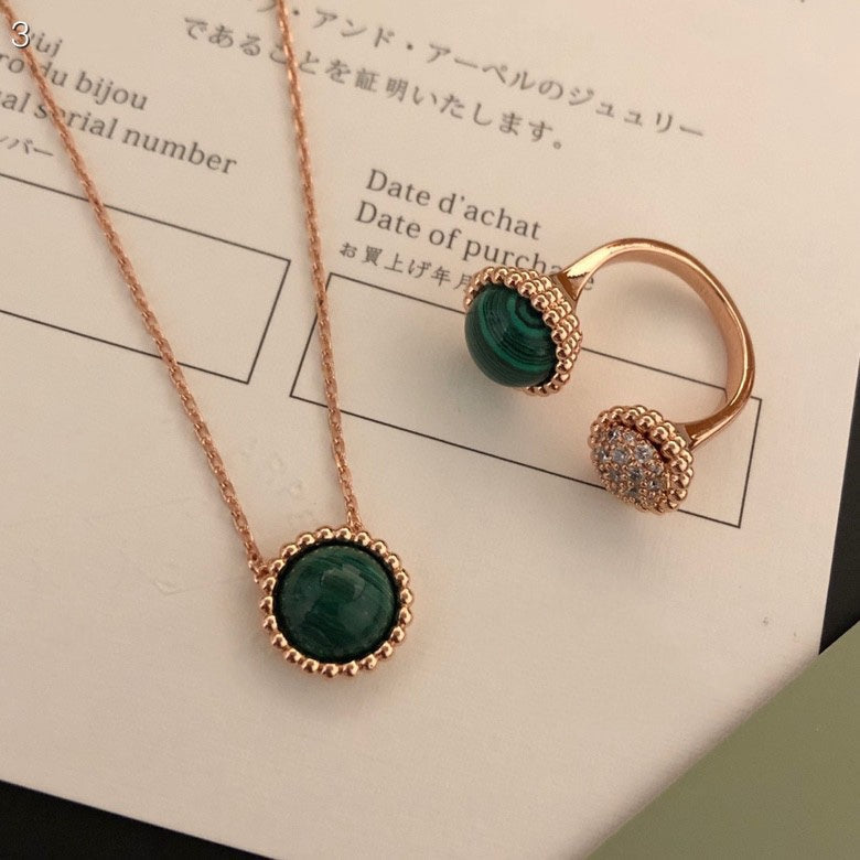 [Glow Muse]PERLEE COULEURS DIAMOND ROSE GOLD BETWEEN THE FINGER RING
