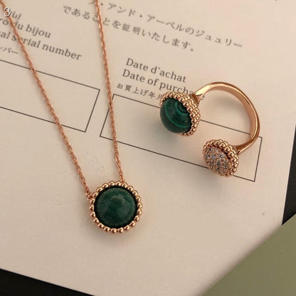 [Glow Muse]PERLEE COULEURS DIAMOND ROSE GOLD BETWEEN THE FINGER RING