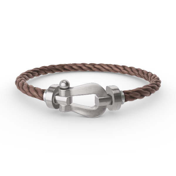 [Glow Muse]FORCE LARGE HORSESHOE NO DIAMOND BRACELET SILVER