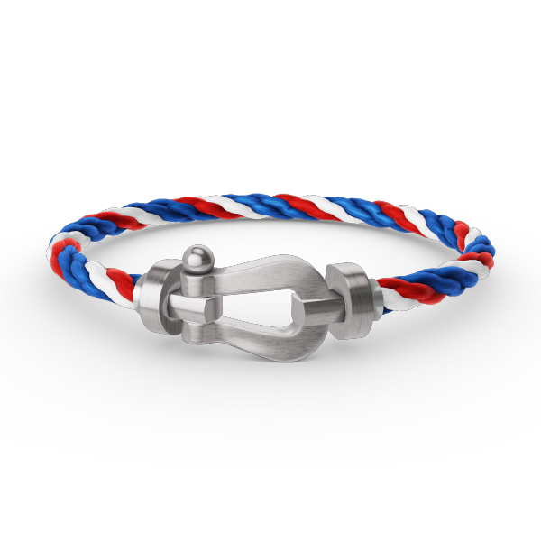 [Glow Muse]FORCE LARGE HORSESHOE NO DIAMOND BRACELET SILVER