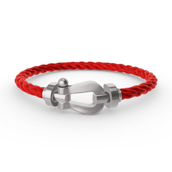 [Glow Muse]FORCE LARGE HORSESHOE NO DIAMOND BRACELET SILVER