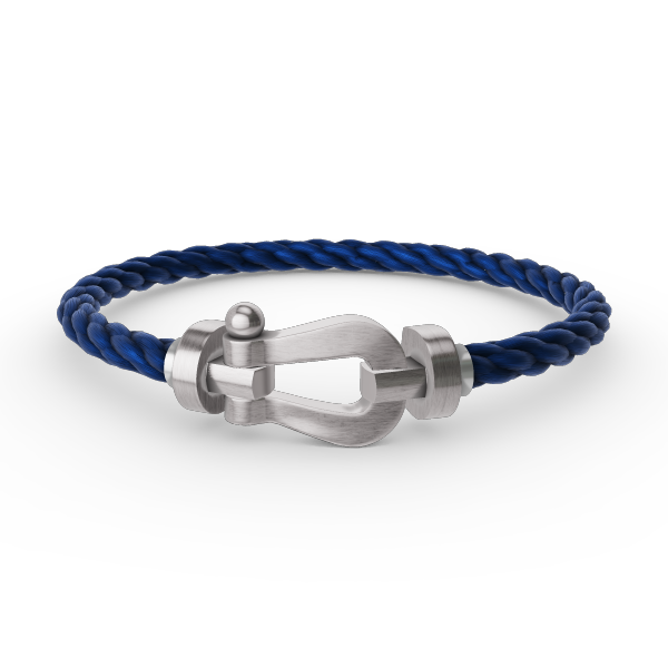 [Glow Muse]FORCE LARGE HORSESHOE NO DIAMOND BRACELET SILVER