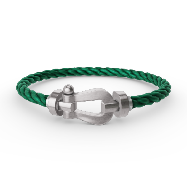 [Glow Muse]FORCE LARGE HORSESHOE NO DIAMOND BRACELET SILVER