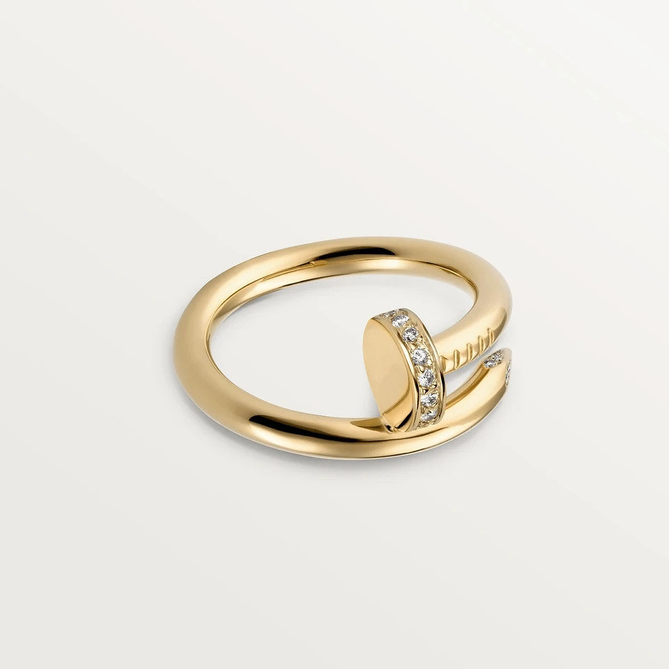 [Glow Muse]JUSTE RING 2.65MM GOLD DIAMOND