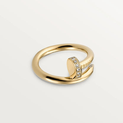 [Glow Muse]JUSTE RING 2.65MM GOLD DIAMOND