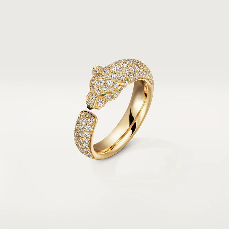 [Glow Muse]PANTHERE PINK GOLD DIAMOND RING