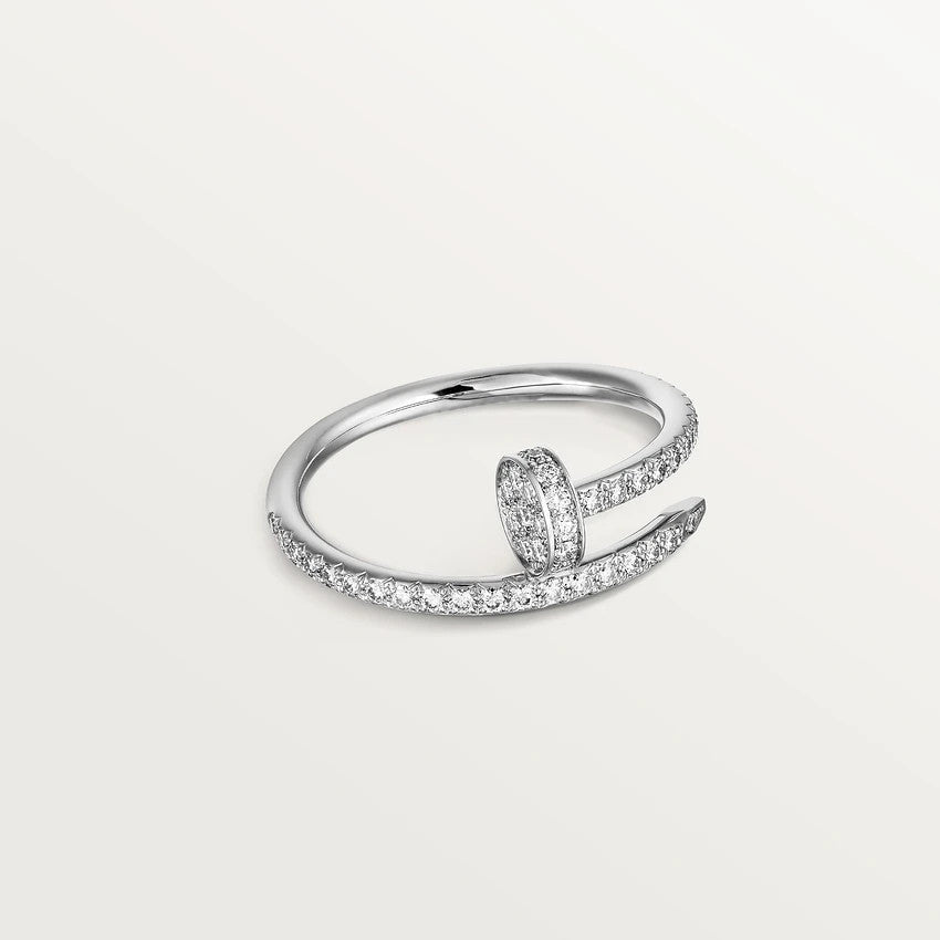 [Glow Muse]JUSTE RING 1.8MM SILVER DIAMONDS