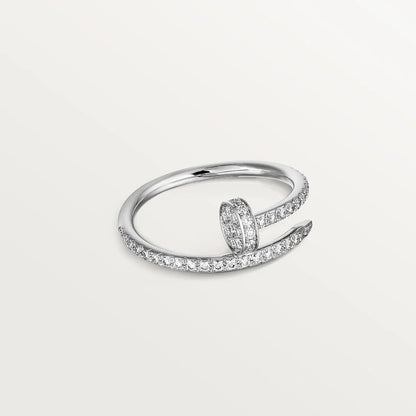 [Glow Muse]JUSTE RING 1.8MM SILVER DIAMONDS